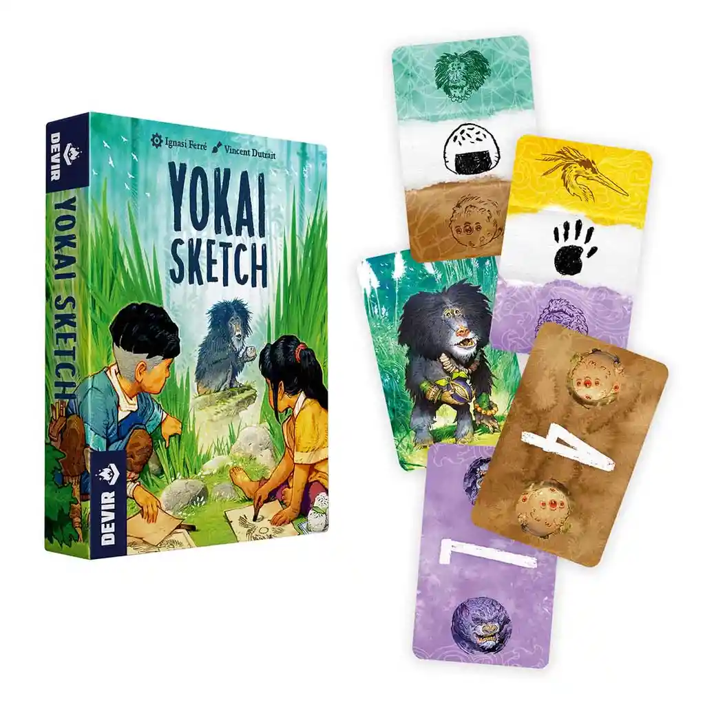 Yokai Sketch Juego De Mesa Estrategia Rol En Español Adultos