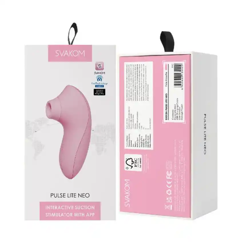 Succionador Pulse Lite Rosado Svakom