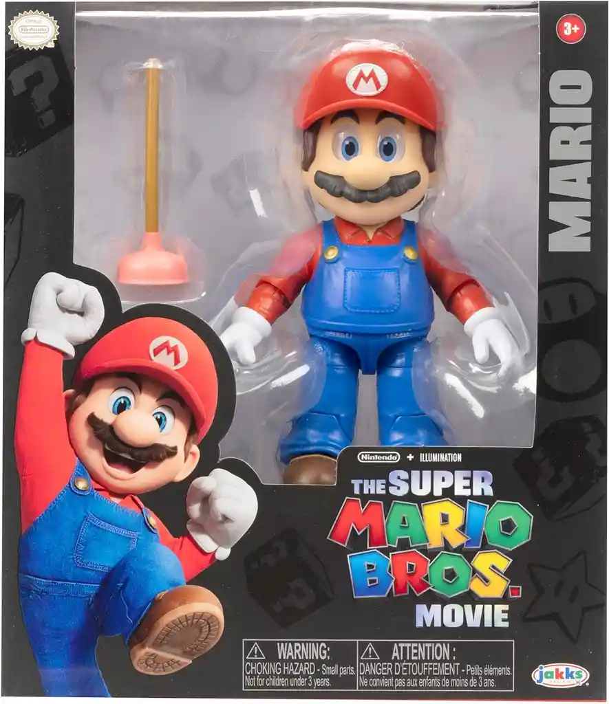 Figura Super Mario Bros Mario Original Jakks Pacific