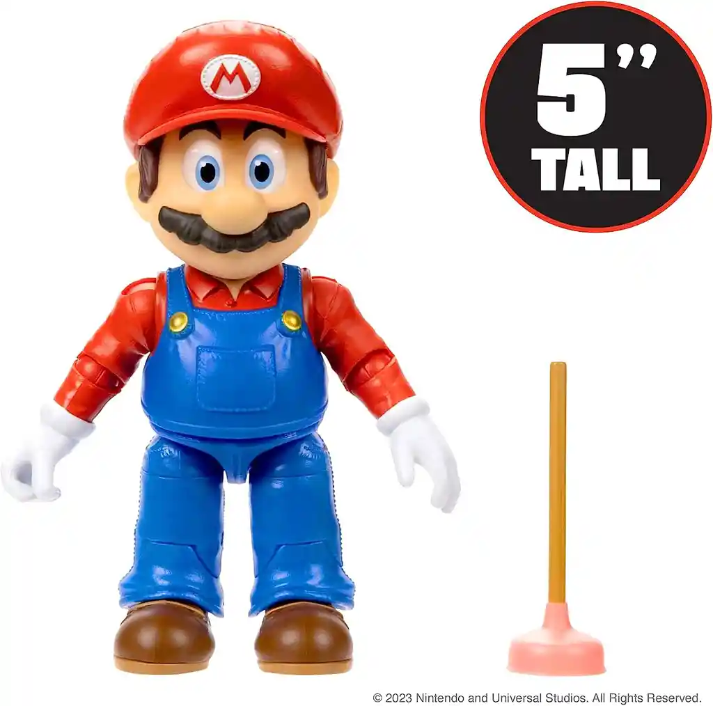 Figura Super Mario Bros Mario Original Jakks Pacific