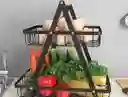 Organizador Cesta De Frutas Y Verduras 2 Niveles Frutero