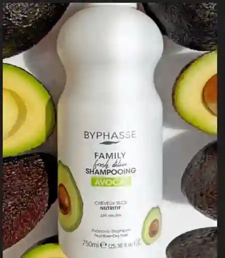 Byphasse Shampoo X 750 Ml (limon:para Cabello Normal A Graso.-coco:para Cabello Teñido, Protege El Color.-aguacate:para Cabello Seco, Nutre) ( $ 30000 C/u)