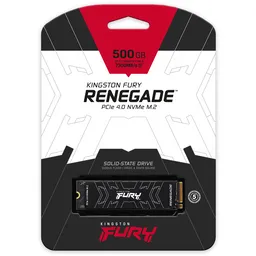 Unidad Sólida M.2 Kingston Fury Renegade 500gb 7.300/3.900mb/s (dram 500mb)