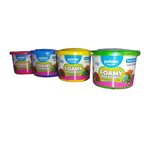 Foamy Moldeable 4 Colores Surtidos Pointer