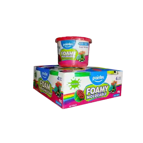 Foamy Moldeable 4 Colores Surtidos Pointer