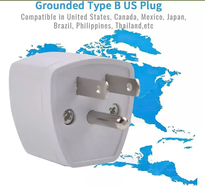 Adaptador De Corriente Para Viaje - Universal Europa A Colombia Us Múltiples Conexiones De Energía