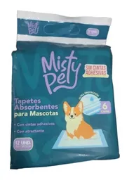 Tapetes Absorbentes Misty Pet X12uni