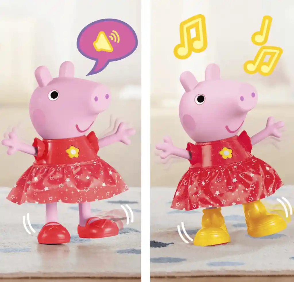 Muñeca Peppa Pig Peppa Diversión En Los Charcos