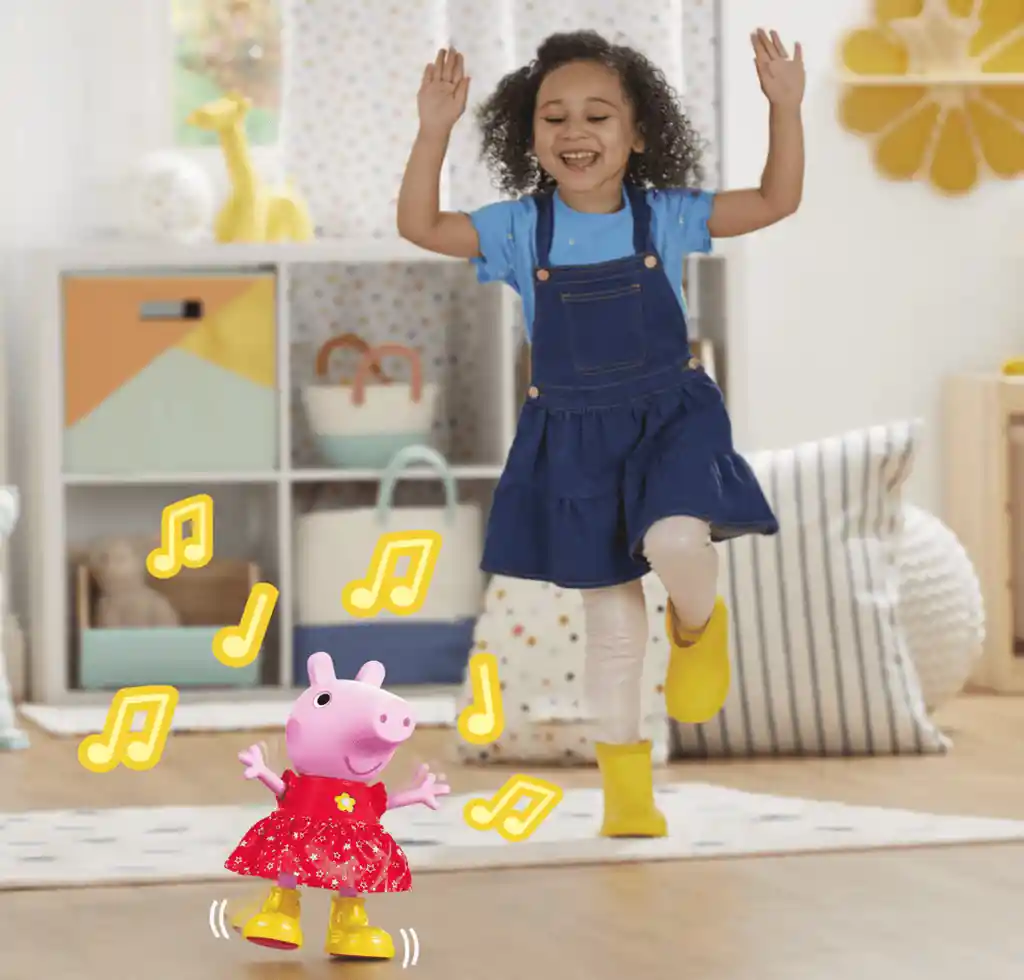 Muñeca Peppa Pig Peppa Diversión En Los Charcos