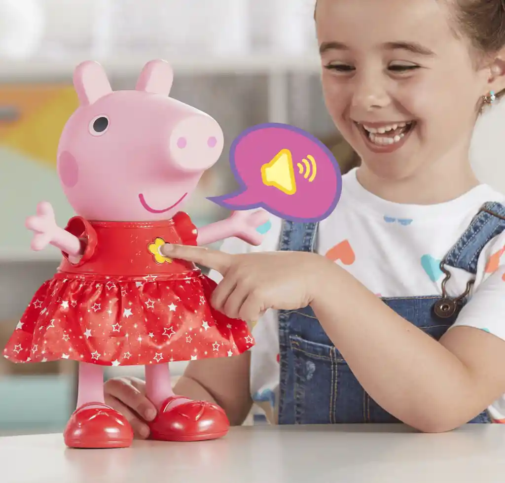 Muñeca Peppa Pig Peppa Diversión En Los Charcos