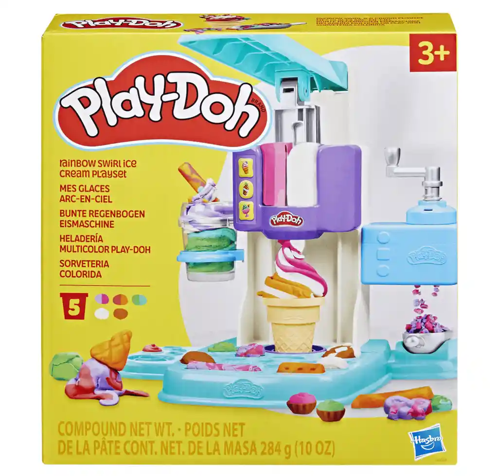 Masas Y Plastilinas Play-doh Heladería Multicolor