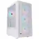 Caja Atx Thermaltake S200 Tg Argb (blanco) + Fuente De Poder Thermaltake 650w 80 Plus Bronce