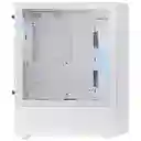 Caja Atx Thermaltake S200 Tg Argb (blanco) + Fuente De Poder Thermaltake 650w 80 Plus Bronce