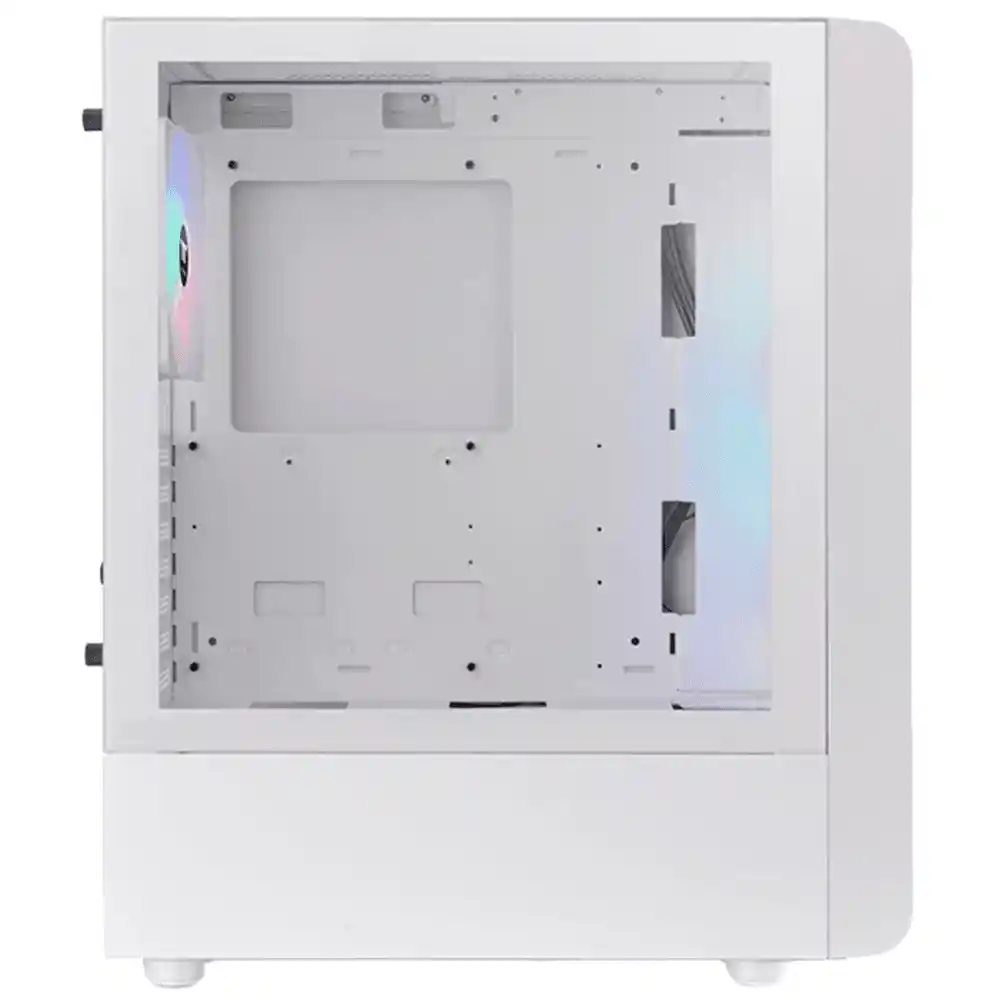 Caja Atx Thermaltake S200 Tg Argb (blanco) + Fuente De Poder Thermaltake 650w 80 Plus Bronce