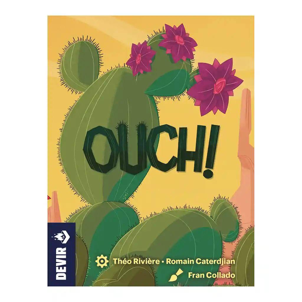 Juego De Mesa Ouch Estrategia En Español Adultos Niños