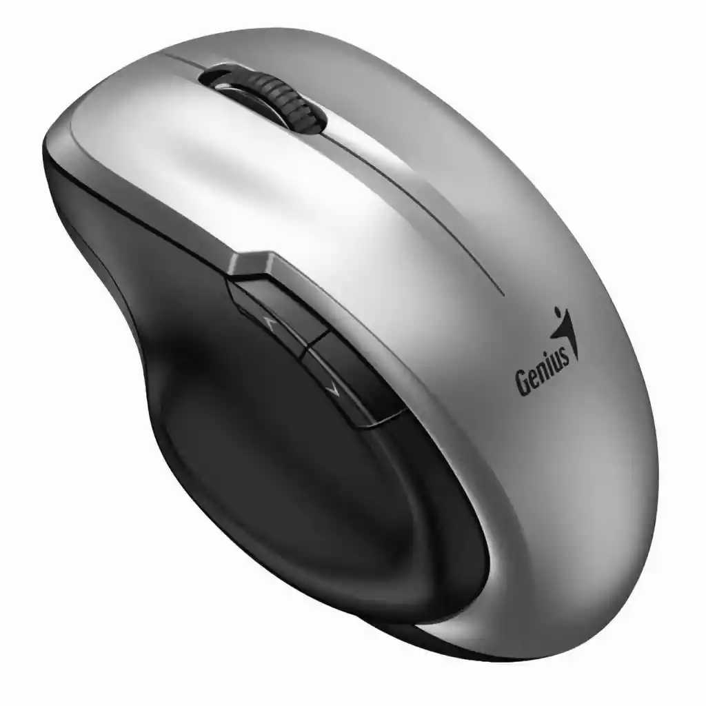 Mouse Vertical Inalámbrico Ergonómico Genius Ergo 8200s Gris