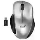 Mouse Vertical Inalámbrico Ergonómico Genius Ergo 8200s Gris