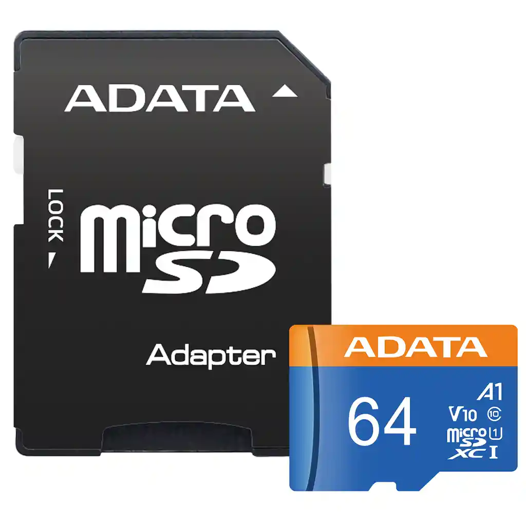 Memoria Micro Sd 64gb Adata V10 – 100mb/s