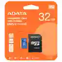 Memoria Micro Sd 32gb Adata V10 – 100mb/s