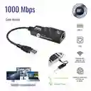 Adaptador Convertidor Tipo C Ethernet 10/100/1000 Mbps