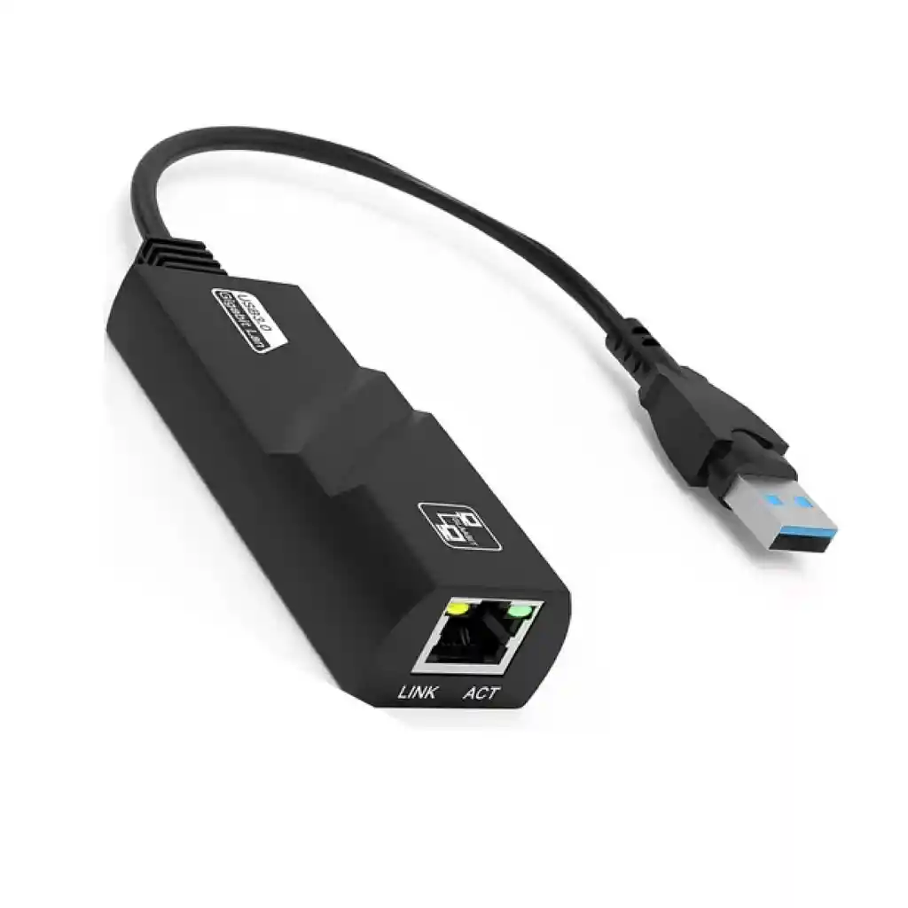 Adaptador Convertidor Tipo C Ethernet 10/100/1000 Mbps