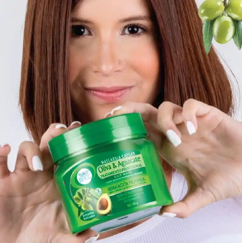 Tratamiento Mascarilla Capilar Oliva Aguacate