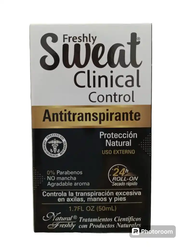 Sweat Clinical Control Antitranspirante X 50 Ml Natural Freshly