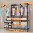 Closet Organizador 3 Espacios Zapatero Perchero Multifuncion