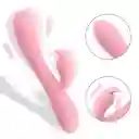 Vibrador Consolador Con Estimulante Punto G