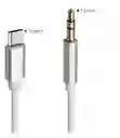 Cable Auxiliar Tipo C Para P2 3.5mm Xiaomi Samsung Motorola