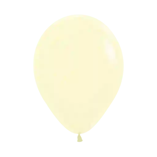 Bomba Globo Biodegradable De Latex Amarillo Pastel R12