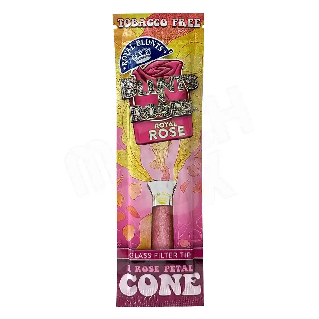 Blunts Roses Cono Con Infusión De Pétalos De Rosa Y Punta De Vidrio Blunt