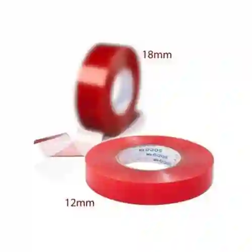 Cinta Doble Faz Poliester - 12 Mm X 5 Mt