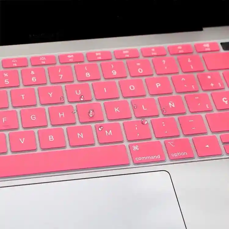 Protector De Teclado Para Macbook 16.2 Pro (rojo)