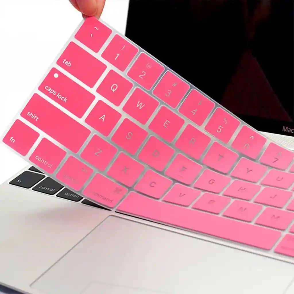 Protector De Teclado Para Macbook 16.2 Pro (fucsia)