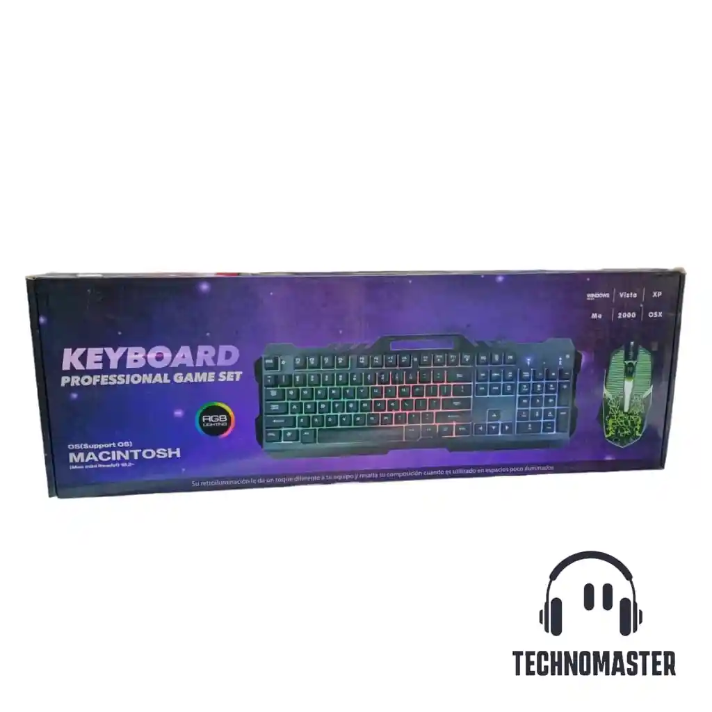 Combo Teclado Y Mouse Gamer