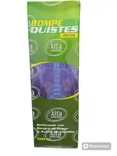 Jarabe Rompe Quistes X 500 Ml Alfa