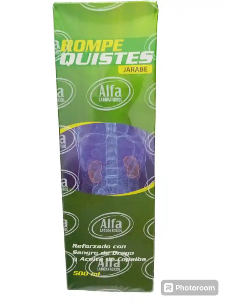 Jarabe Rompe Quistes X 500 Ml Alfa