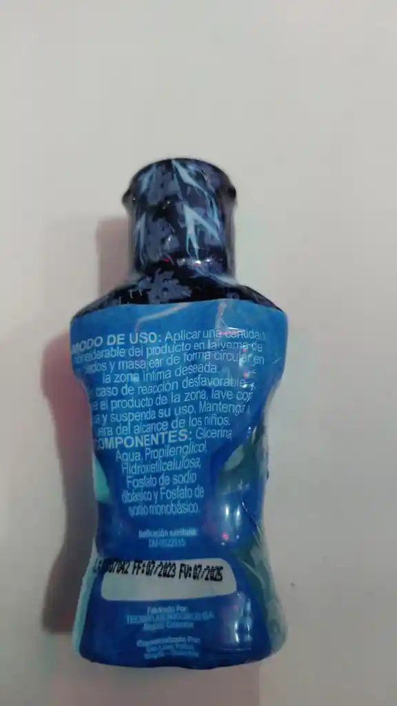 Multiorgásmico Frío Y Lubricante