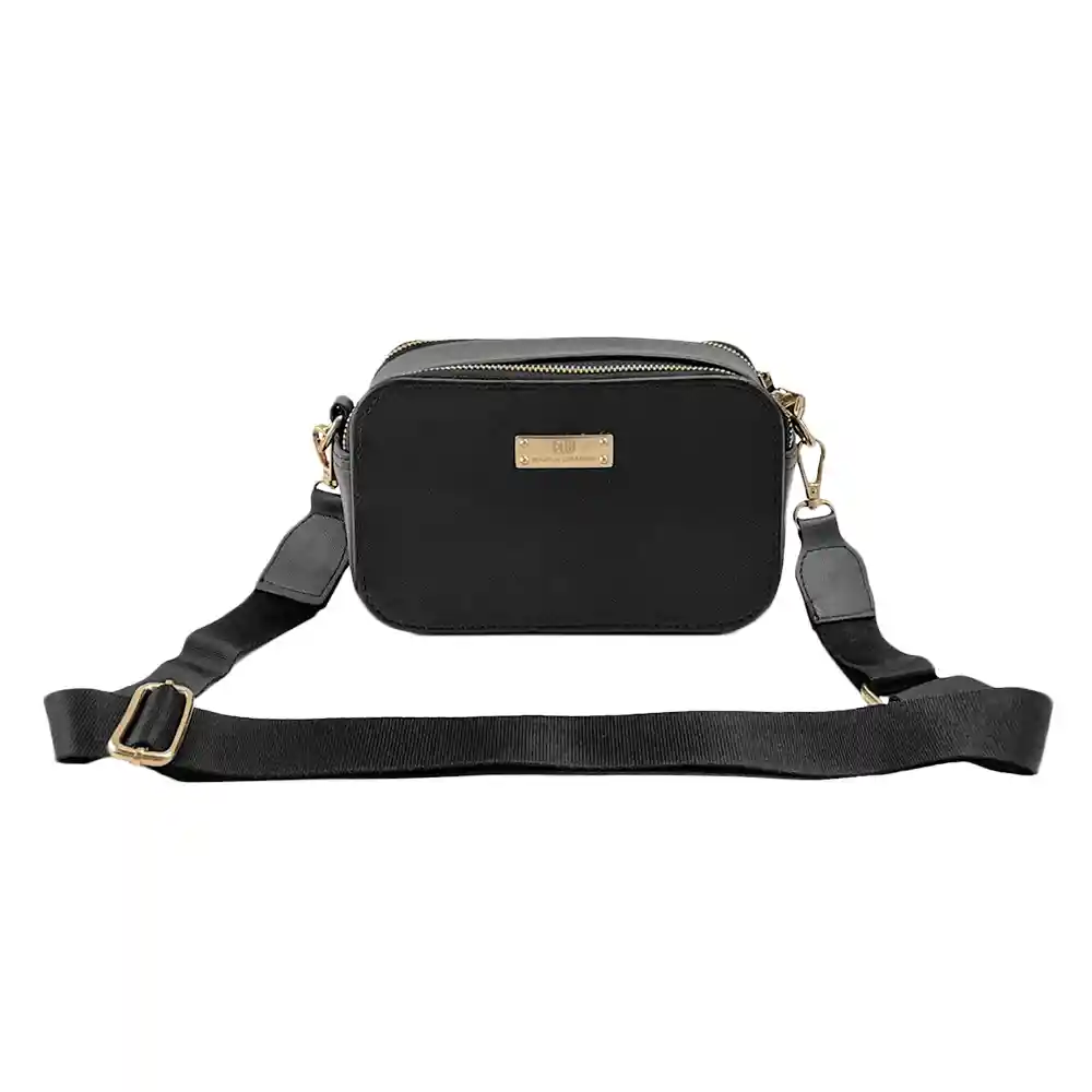 Bolso Manos Libres De Dama Mujer Karla Chacon Daya Negro