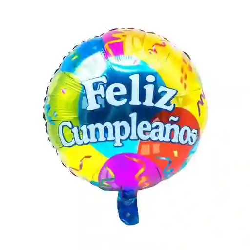 Globo Metalizado Grande Diseño Feliz Cumpleaños