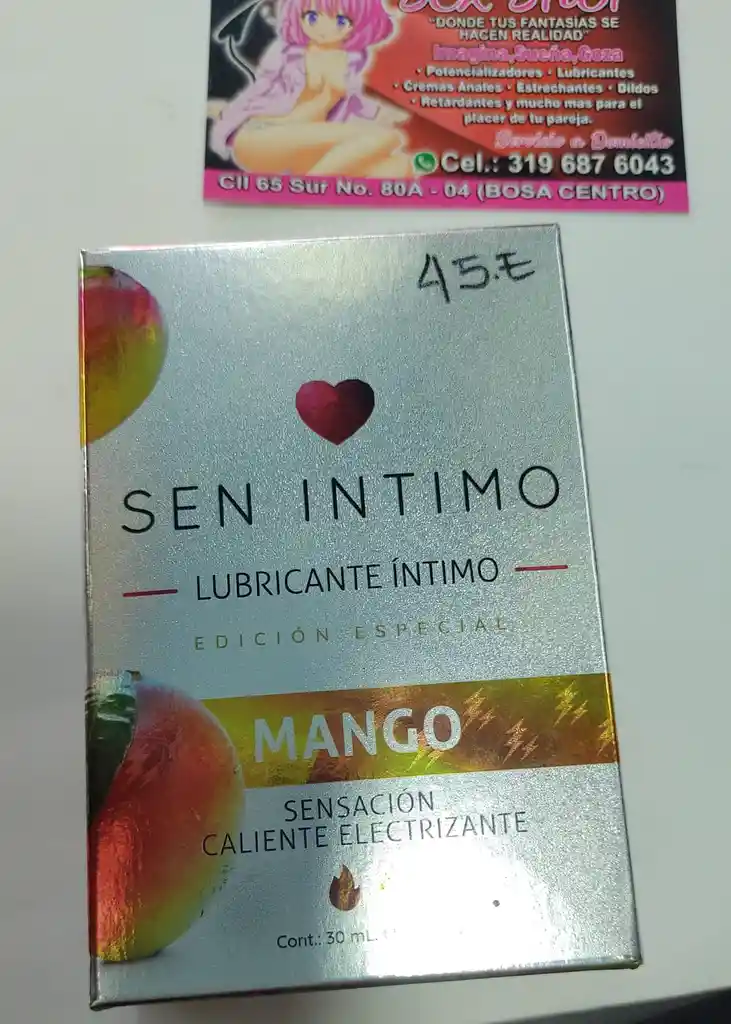 Lubricante Caliente-frio Multiorgásmico