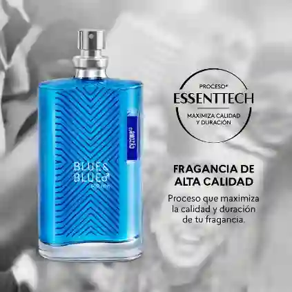 Perfume De Hombre Blue Blue For Him, 75 Ml