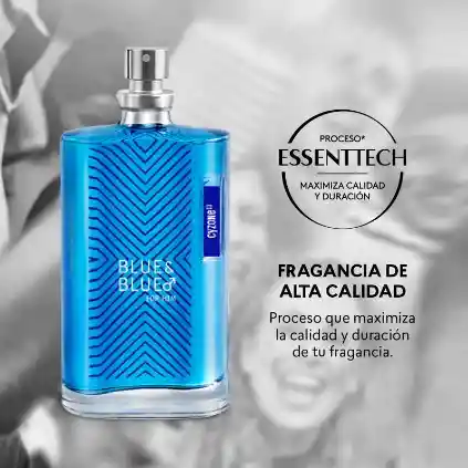 Perfume De Hombre Blue Blue For Him, 75 Ml