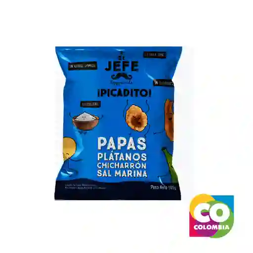 Azul 6pack Picadito Marca El Jefe Embalaje De 1 Unidad Por 360g