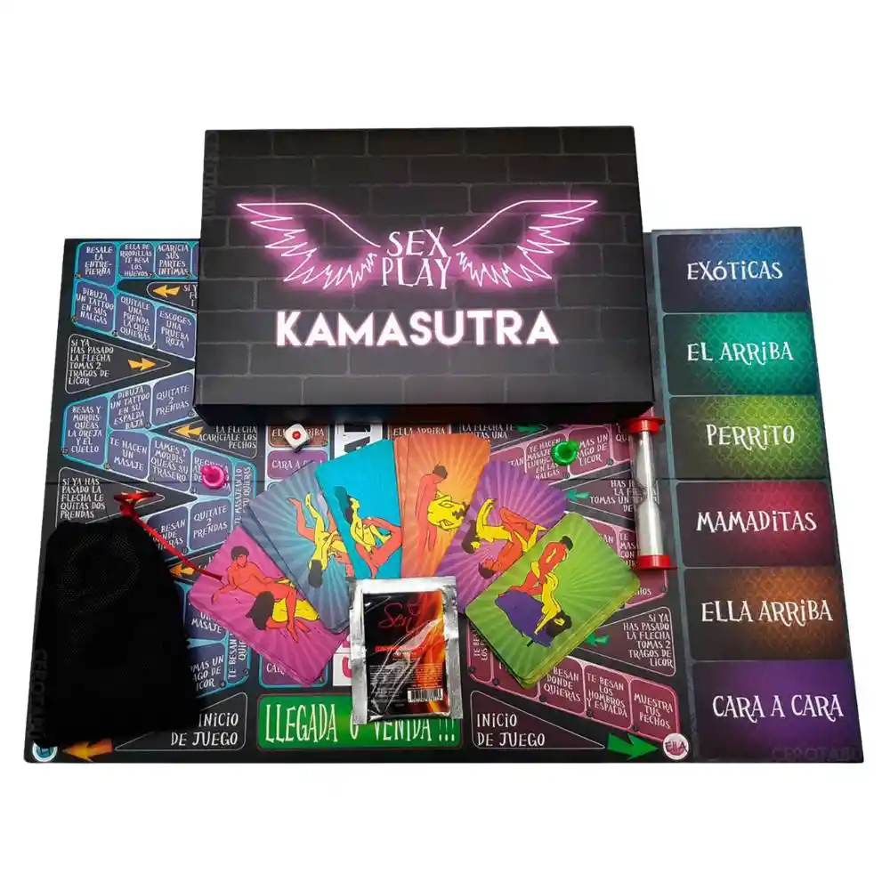 Juego De Mesa Sexual Erotico Kamasutra Para Parejas