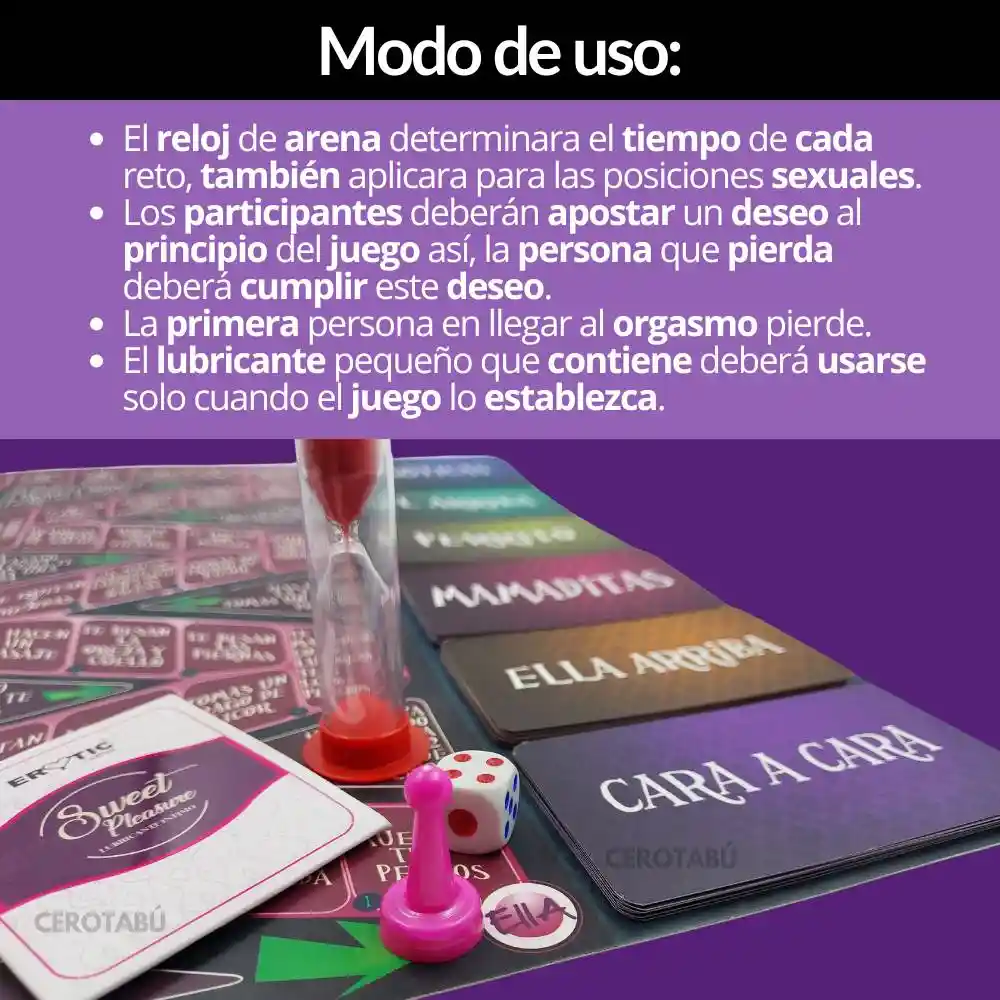 Juego De Mesa Sexual Erotico Kamasutra Para Parejas