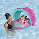 Flotador Lancha Marino Techo Protector Uv Niña Bestway 34091