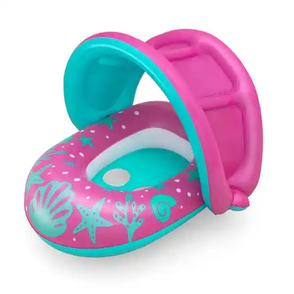Flotador Lancha Marino Techo Protector Uv Niña Bestway 34091