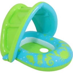 Flotador Lancha Marino Techo Protector Uv Niño Bestway 34091